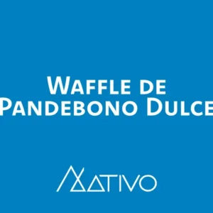 Waffle de Pandebono Dulce
